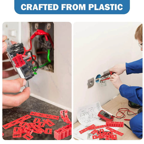 Using 48 Piece Outlet Spacers Pack For Electrical Boxes And Wall Plates Plastic Spacers For Loose Plug Fix Switch And Receptacle Extenders