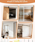 4 Pack Plastic Siding Closet Door Floor Guide, Universal Fit for 1-3/8" Width Doors, installed on various sliding doors