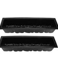 2 Pack Reusable Plastic Stepping Stone Molds For DIY Concrete Paths And Garden Walkways, eco friendly heavy duty lightweight durable molds