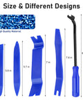 Heavy Duty Plastic Auto Trim Removal Tool Set For Safe Car Interior And Door Panel Clips GLK 5 Piece Pry Tool Kit