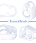 Plastic Tube Clamps For Half To Three Quarter Inch Tube OD Adjustable Mini Flow Control Hose Clamps For Beer Bottles