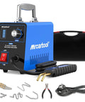 Plastic Welder Kit With 600 Hot Staples 110V Car Bumper Repair Welding Machine, Adjustable 15W To 80W Power Levels, includes tools.
