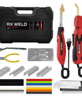 Two In One Plastic Welder Kit With Soldering Iron And 400 Piece Hot Staples And Rods For Auto Bumpers Kayaks ABS PP PE Plastic Toys