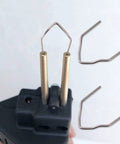 500Pcs Hot Staple Repair Kit For Plastic Welding And Car Bumper Fix Right Angle 0.8mm Staples