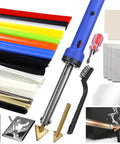 Powerful Pro Grade 100W Plastic Welding Kit For Car Bumpers And Plastic Repairs With 121 Rods Four Welding Tips and Accessories