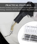 Pro Grade Heavy Duty 1200Pcs Plastic Welding Staples Set With 6 Sizes 0.6mm 0.8mm Big Wave Stainless Steel Hot Staples For Car Bumper Repair And Plastic Welds, Delivers Clean Hidden Bonds And Strong, Durable Fill For Auto Body Panels shown in use with case
