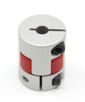 2 Pack Plum Shaped Aluminum Flexible Shaft Couplings 5mm To 8mm Bore D20 L25 For CNC Machines And Servo Motors High Torque Transmission