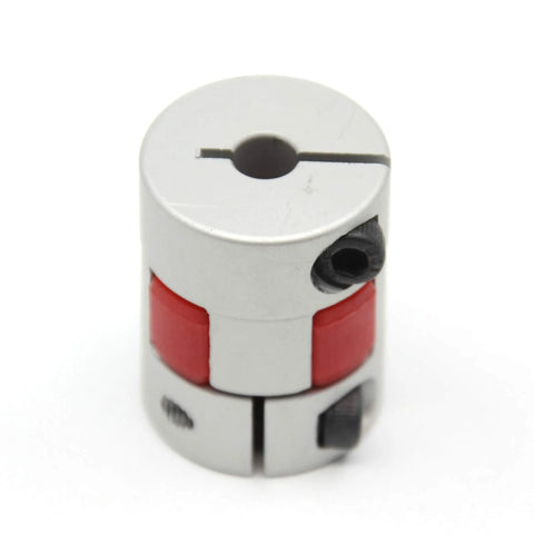 2 Pack Plum Shaped Aluminum Flexible Shaft Couplings 5mm To 8mm Bore D20 L25 For CNC Machines And Servo Motors High Torque Transmission