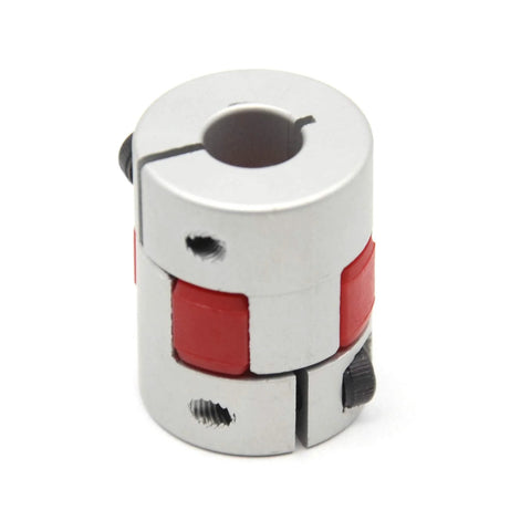 2 Pack Plum Shaped Aluminum Flexible Shaft Couplings 5mm To 8mm Bore D20 L25 For CNC Machines And Servo Motors High Torque Transmission