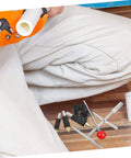Emergency Water Stopper Kit And Leak Repair Tool Set for Plumbing DIY Friendly with tools and patching equipment visible