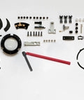 Do It All Basin Wrench And Socket Spanner Set 8 To 13 Millimeter Plumbing Tool Kit components laid out on white background