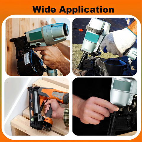 Pneumatic Air Hammer Retaining Springs Set Six Pack Carbon Steel Durable Retainer Springs for Air Chisels and Hammers in use
