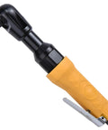 3/8-Inch Air Ratchet Wrench with yellow grip, Professional Pneumatic Ratchet Wrenches for Auto Maintenance and Repair Work
