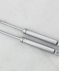 Cabinet Door Hinges, Folding Lift up Top Table Vertical Swing Lift Up Stay Pneumatic Arm for kitchen, zinc alloy, satin nickel