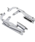 Cabinet Door Hinges, Folding Lift Up Top Vertical Swing Furniture Hinges, Stay Pneumatic Arm Kitchen Mechanism Hinges Durable Silent