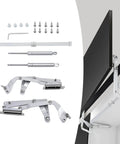 Cabinet Door Hinges, Folding Lift Up Top Vertical Swing Furniture Hinges, Stay Pneumatic Arm Kitchen Mechanism Hinges Durable Silent