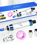 PNEUMATIC 25mm Bore 150mm Stroke Air Cylinder Double Action with Y Connector and 2Pcs 6mm Fitting MAL25x150