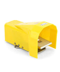 1/4" NPT Latching Pneumatic Foot Operated Pedal Valve Switch 5 Way 2 Position with Protective Shield FOV-N320AC, side view
