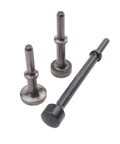 3Pcs Smoothing Pneumatic Air Hammer Pneumatic Chisel bit Set made of alloy steel, includes three sizes of hammer bits
