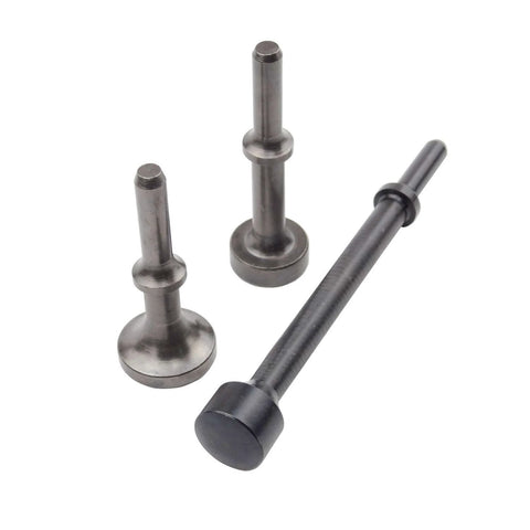 3Pcs Smoothing Pneumatic Air Hammer Pneumatic Chisel bit Set made of alloy steel, includes three sizes of hammer bits