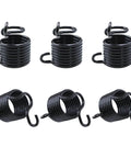 Six carbon steel springs for pneumatic air hammer retaining springs set six pack carbon steel durable retainer springs for air chisels