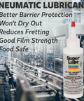 Pro Grade Pneumatic Tool Lubricant For Air Tools, Long Lasting Lubrication With Moisture Protection, Stops Rust And Corrosion, NSF Food Grade, Translucent Bottle 1 Quart, Perfect For High Pressure Air Tool Maintenance By Super Lube