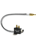 No Leak Mist Coolant Lubrication Spray System showing flexible nozzle and connectors for lathe, milling, drilling, and engraving machines