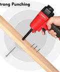 Pneumatic Nail Remover And Denailer For Wood Work Pieces Heavy Duty Punch Nailer Puller 60 To 100 PSI, 6mm Nose in Use