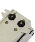 Close-up of the 1/4" NPT Latching Pneumatic Foot Operated Pedal Valve Switch 5 Way 2 Position with Protective Shield FOV-N320AC