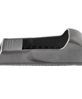 Side view of Pocket Drywall And Ceiling Tile Rasp With Replaceable Blade Designed For Fine Edge Trimming Of Drywall And Tiles