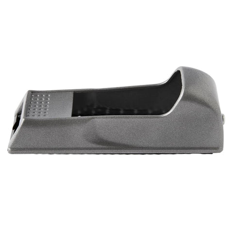 Side view of Pocket Drywall And Ceiling Tile Rasp With Replaceable Blade Designed For Fine Edge Trimming Of Drywall And Tiles