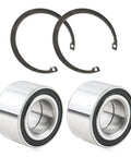 Beefed Up Front Wheel Bearings Kit For Polaris Ranger And Sportsman UTVs 35x64x37mm With Ring Clip 2 Pack OEM 3514634 Replacement