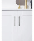 Solid Heavy Duty Jasper Cabinet Pulls Set 10 Pack Polished Chrome 5 Inch Center to Center Kitchen Cupboard Drawer Handles