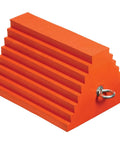 Heavy Duty Wheel Chock For 27 To 32 Inch Tires For Semi Trucks And Trailers, 20,000 Lb Load Capacity, Made In The USA, Durable Polyurethane, UCTS003 Checkers