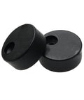 Anti Jump Pad Set For Sliding Barn Door Hardware, POM Material, Durable Under Track Safety Pads, 9mm Thick By 22mm Diameter