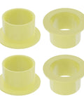 Self Lubricating POM Flanged Sleeve Bearings 12mm ID 14mm OD 11mm Length 4 Pack Must Have For Shafts In Gear And Machinery