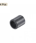 Self Lubricating POM Sleeve Bearings 5mm Bore 7mm OD 8mm Length Wrapped Oilless Bushings Black Set Of 4 shown