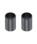 10mm Bore Sleeve Bearing 12mm Outer Diameter 20mm Length POM Self Lubricating Oilless Bushings Black 2 Pieces