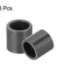 8 Pcs POM Sleeve Bearing Bushings 6mm ID 8mm OD 8mm Length Oil Free Self Lubricating Black Plastic Bearings
