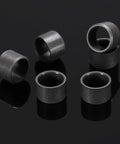 Eight Pack POM Sleeve Bearings With ID 10mm OD 12mm And Length 8mm Oilless Wrapped Bushings Black Self Lubricating Plastic Bearings