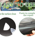 4 Inch Pond Liner Repair Tape Butyl Rubber Single Sided Waterproof Seal Kit demonstration for EPDM PVC HDPE ponds