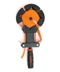 Adjustable Clamp Pony 1225 Rapid Acting Band Clamp With Non Marring 1x1 Inch Jaws For Irregular Shapes, Metal Levers