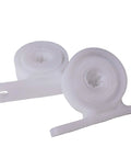 EC80 And C80 Pool Cleaner Bearings For Pentair Legend And Polaris Cleaners LL505G compatible parts, white replacement bearings, 2 pack.