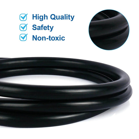 Pool Tank O Ring Replacement For Clean And Clear Plus And FNS Series Filter Tanks Fits CCP320 CCP420 CCP520 FNSP24 36 48 60 And Quad DE Filters Easy Install Durable Seal Pro Grade Pool Spa Maintenance, black rubber O-ring, close-up view.