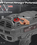 Adjustable Portable 140A 110V IGBT Inverter Handheld Welder with Hot Start Arc Force Anti Stick and Base Stand
