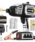 Portable 110V Arc Welder With IGBT Inverter For Handheld Use 5 Current Settings Includes 20 Welding Rods Lightweight Home Garage Welder Gun