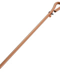 Portable Copper Ground Rod With Ground Wire Lug, Half Inch Diameter, Eighteen Inch Long, Preinstalled Pigtail For Wires Up To Four AWG