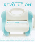 Revolution Portable Die Cutting And Embossing Machine With Magnetic Platform for precise, easy cuts, ideal for scrapbooking and crafting.