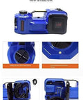 Portable Electric Car Jack And Tire Change Kit For SUVs Lifts Vehicles Up To 11,000 Lbs In Minutes With Hydraulic Power