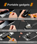 Portable gadgets from 40 Piece Precision Screwdriver Set With Torx Triwing And Phillips Bits for various electronics repair tasks